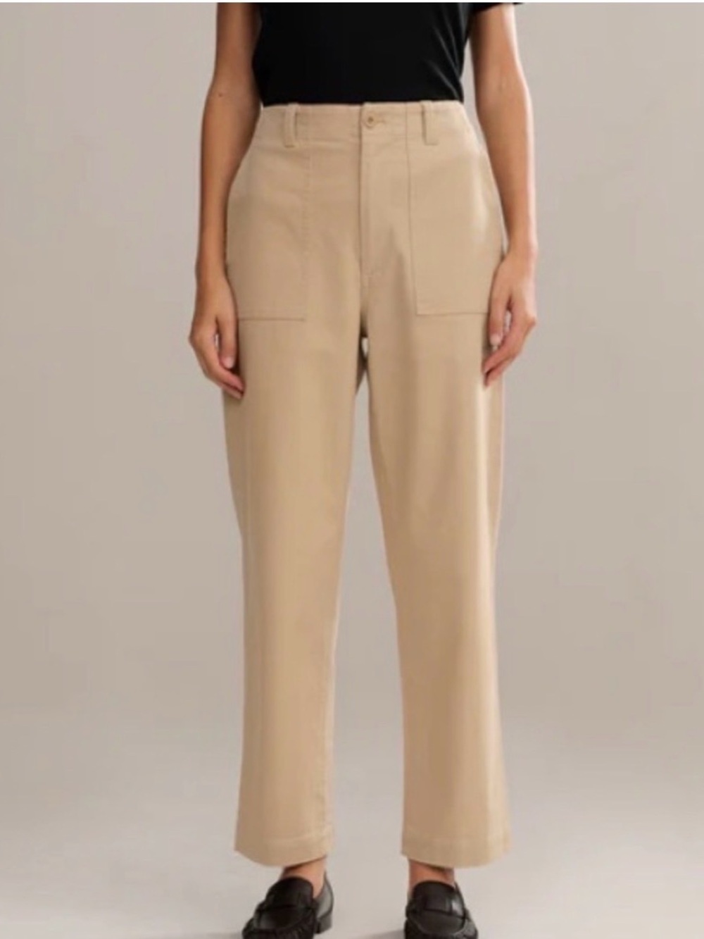 Jenni Kayne 'Ranger' Trouser in sand cream Size 4